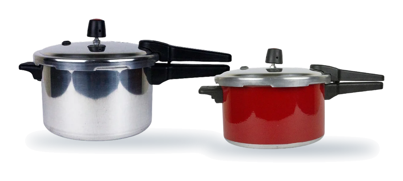 Panela de pressão polida