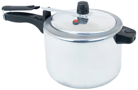 Panela de pressão com fechamento externo